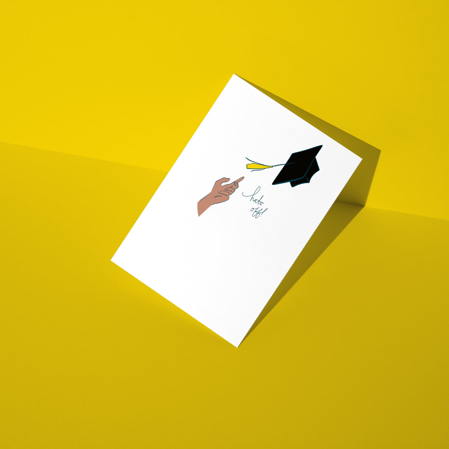 Hats Off | Congratulations, Graduation Card
