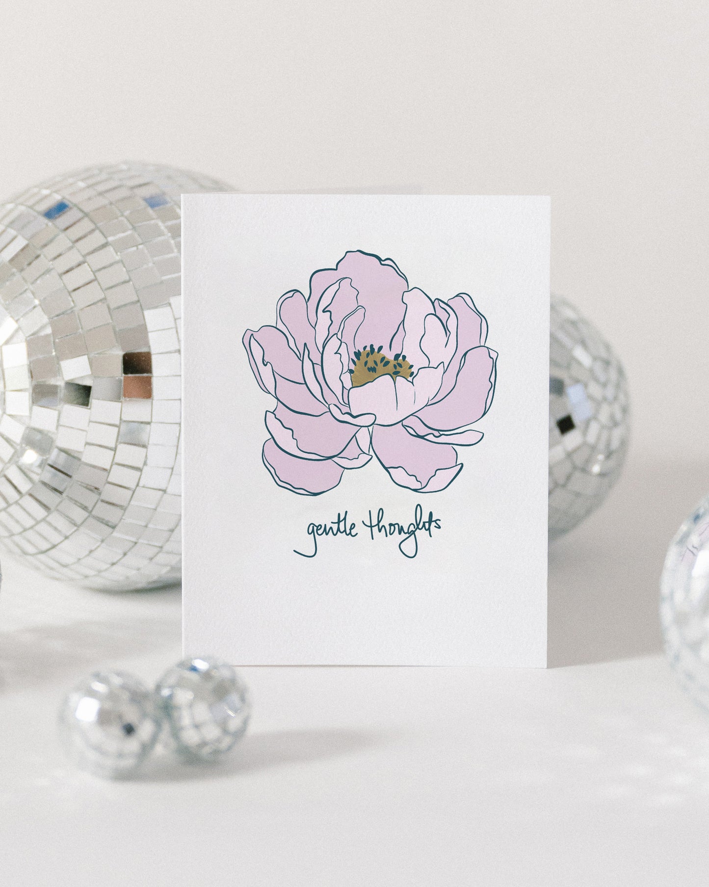 Gentle Thoughts | Thinking of You, Sympathy Card