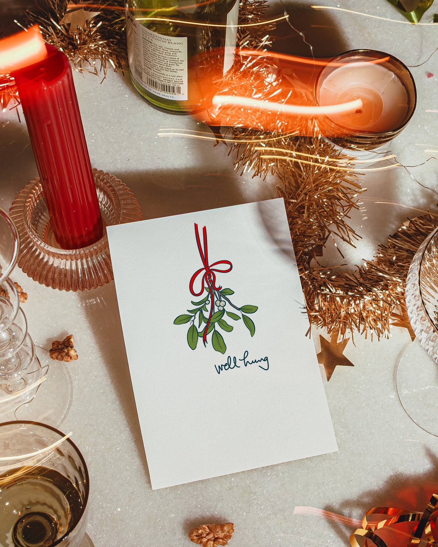 Hung | Holiday Card