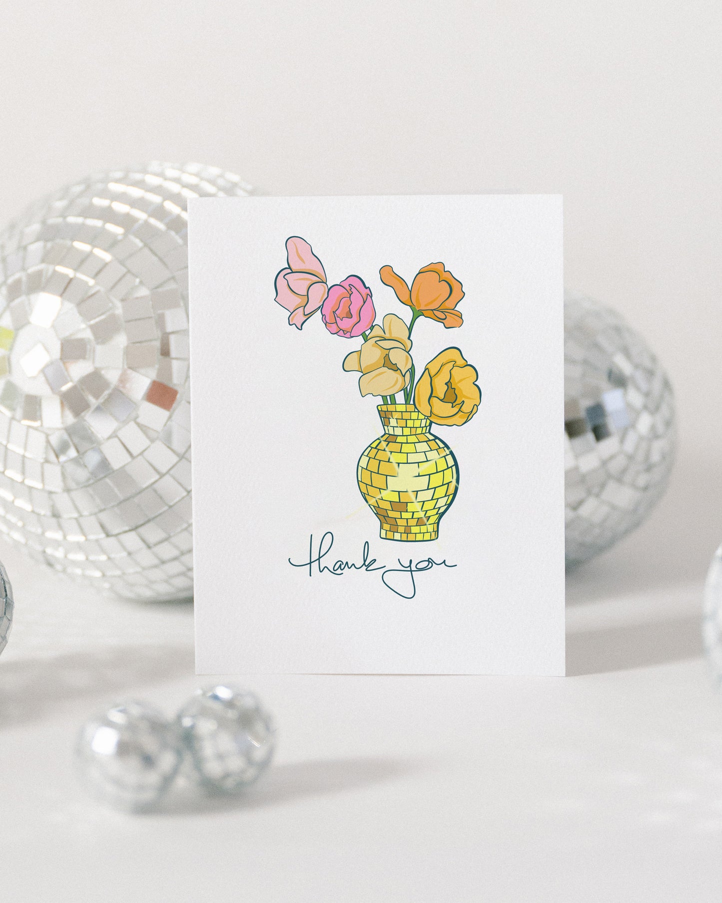 Disco Thank You | Thank You Card