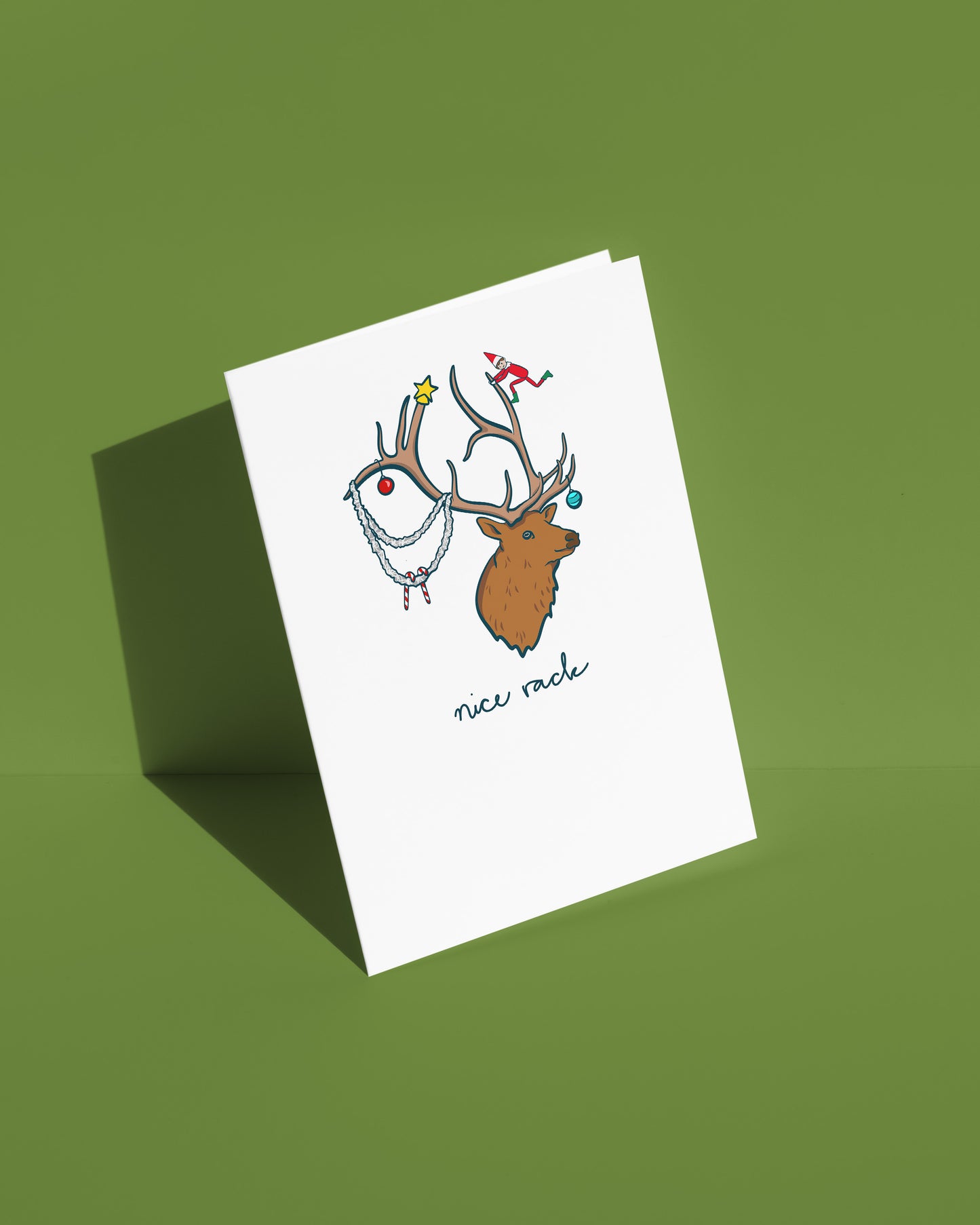 Nice Rack | Holiday Card