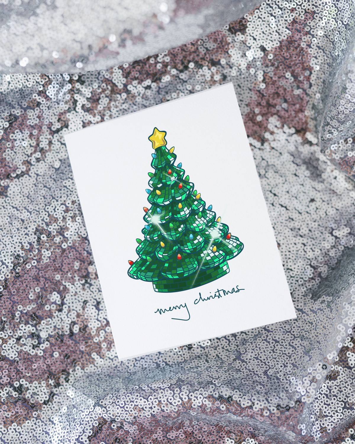Disco Christmas | Christmas, Holiday Card