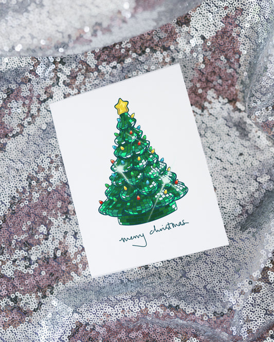 Disco Christmas | Christmas, Holiday Card