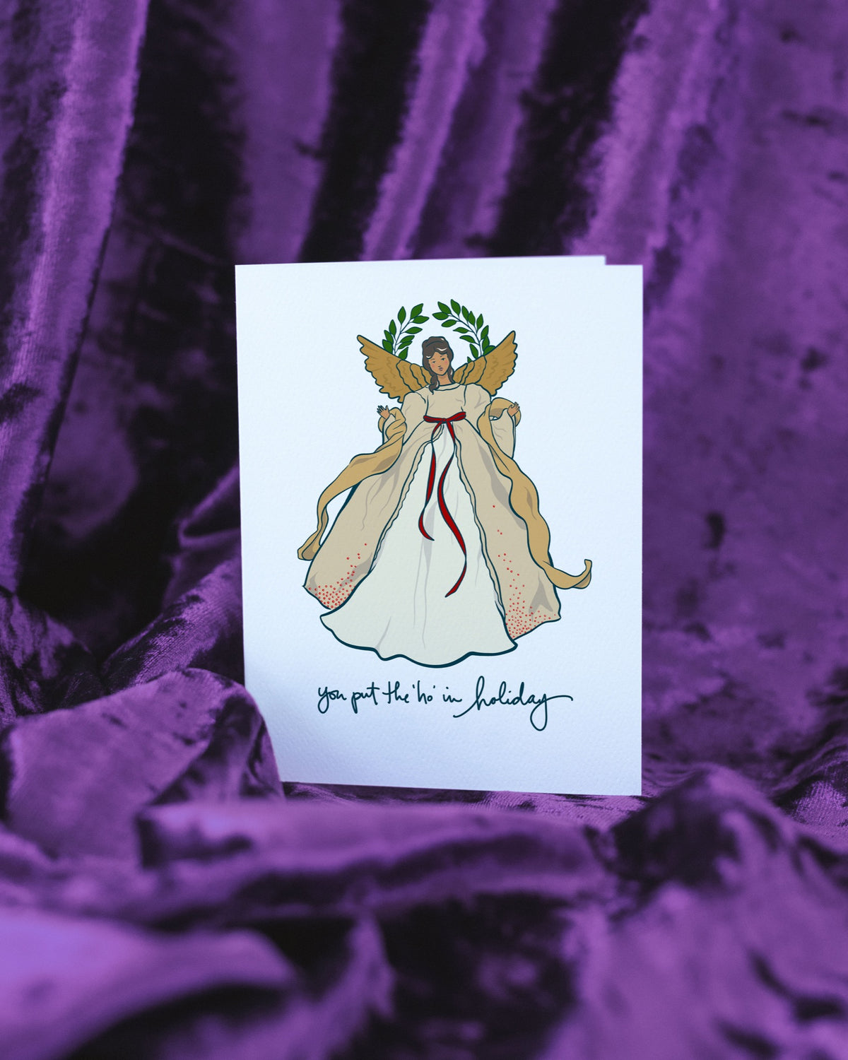 Happy Ho-lidays | Christmas, Holiday Card