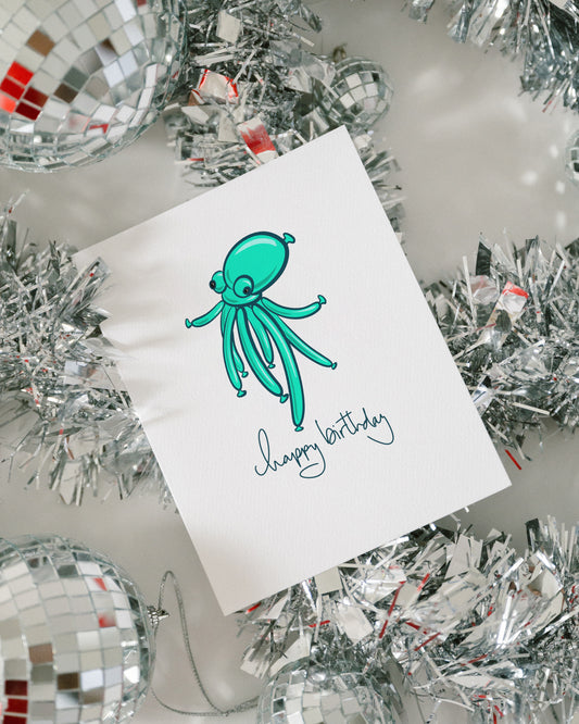 Aquarius | Happy Birthday Card