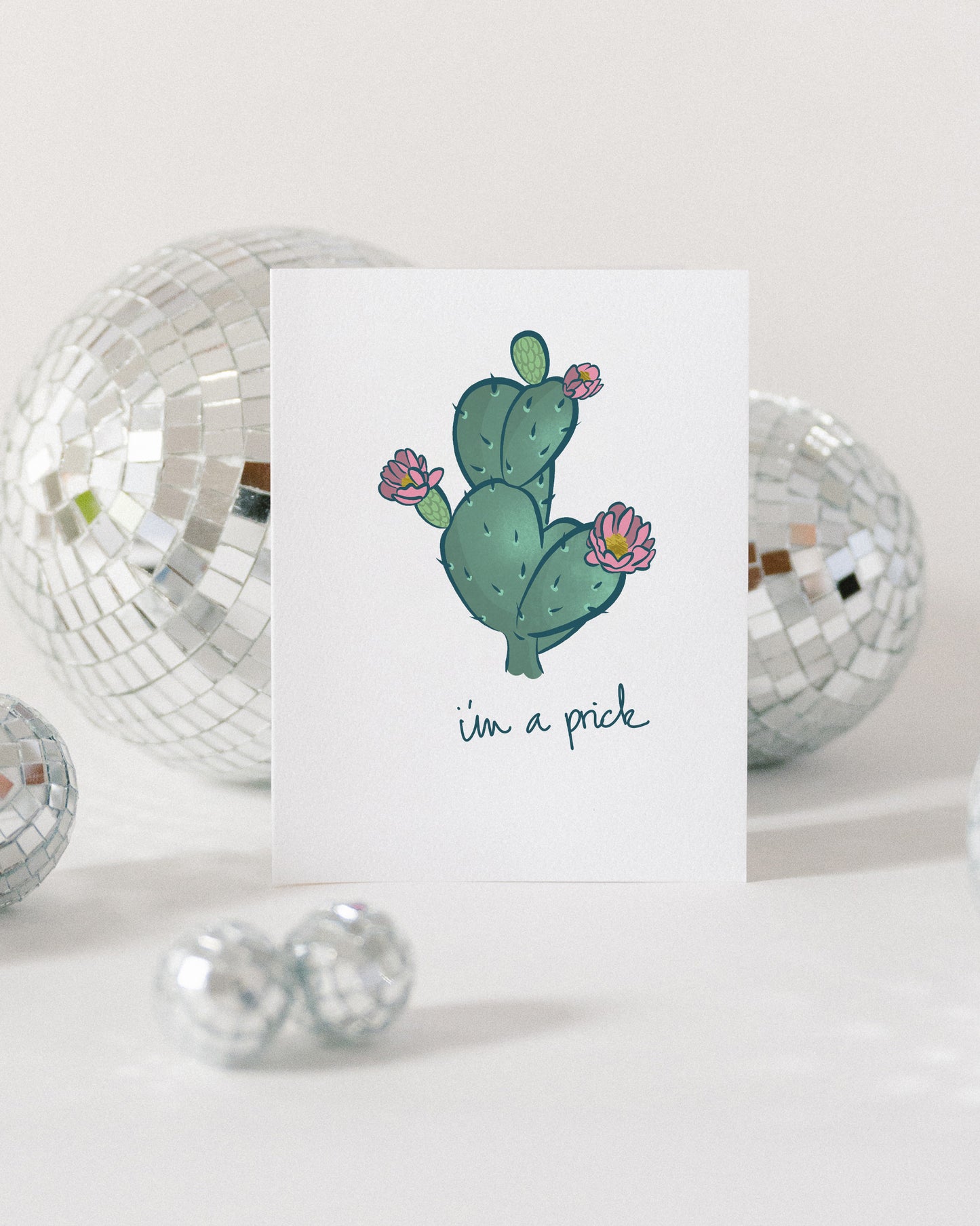 Prick | Missing You, Friendship, Apology Card