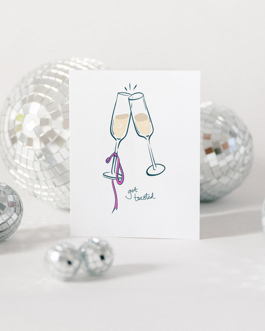 Toasted | Love, Celebration Card