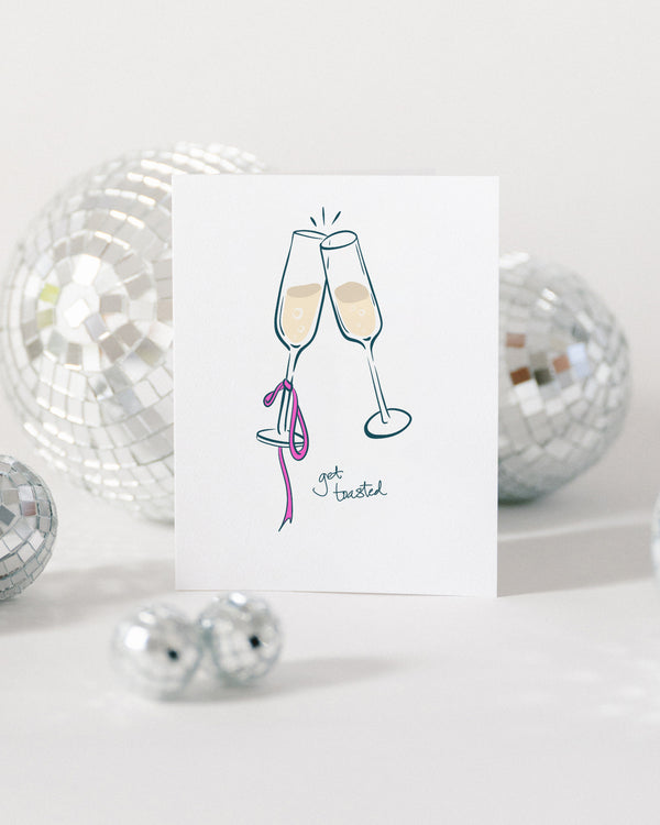 Toasted | Love, Celebration Card