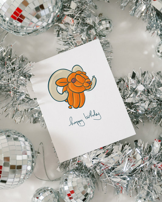 Aries | Happy Birthday Card
